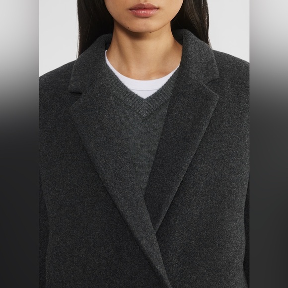 Aritzia Babaton The Stedman Coat | Heather Charcoal - Picture 5 of 15